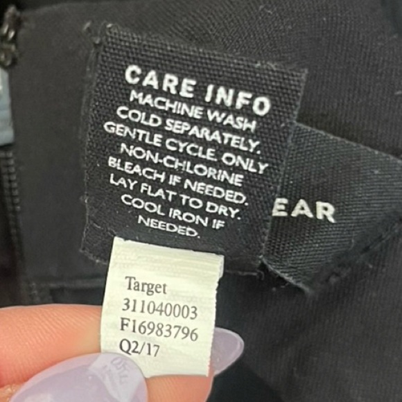 Who What Wear Black Stretch Ankle Pants - Office, Classic, Workwear - Size 6 - Picture 9 of 10